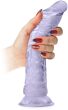 SPRĘŻYSTE DILDO NA PRZYSSAWCE GWARANTUJE REALISTYCZNE DOZNANIA - 72038388 - 3