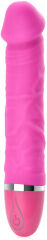 SILIKONOWY WIBRATOR - ŻYLASTY PENIS, MASAŻER DO CIPKI - 71312645