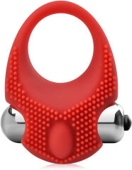 SOLIDNY, WIBRUJĄCY PIERŚCIEŃ EREKCYJNY - TOTALNY MASAŻ ŁECHTACZKI - 76844739