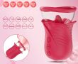 WIBRATOR DAMSKI POWIETRZNY SSĄCY Z RUCHOMY JĘZYKIEM SEX MASAŻER 50 FUNKCJI - 76578989 - 6