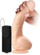 ROTACYJNY WIBRATOR NA PRZYSSAWCE REALISTYCZNE DILDO Z PILOTEM - 74720431 - 2