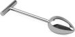 STALOWY KOREK ANALNY Z DŁUGĄ RĄCZKĄ ANAL PLUG DO PIESZCZOT ODBYTU - 76489013 - 2
