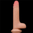 MEGA REALISTYCZNY SEX PENIS DILDO Z RUCHOMĄ SKÓRKĄ sliding-skin MOCNĄ ODKRĘCANA PRZYSSAWKĄ - 87875436 - 9