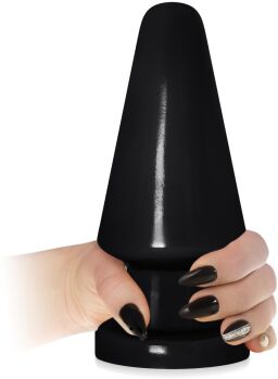 DUŻY KOREK ANALNY 16,5 cm ŻELOWY ANAL PLUG Z MOCNĄ PRZYSSAWKĄ - 67815432