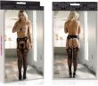 GARTER STOCKING POŃCZOCHY RAJSTOPY Z OTWARTYM KROKIEM - 75342708 - 3