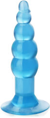 KULKOWY KOREK ANALNY ŻELOWY PLUG NA PRZYSSAWCE - 73938528