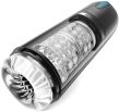 ELEKTRYCZNY MASTURBATOR DLA MĘŻCZYZN 7 TRYBÓW SSANIA, 7 TRYBÓW ROTACJI, OBCIĄGANIE, LIZANIE 3D - 36681347 - 9