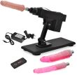 SEX MASZYNA DO SEKSU - WIBRATOR POSUWISTY 420ruchów/min - 3 X DILDO PENIS - BEZPRZEWODOWY PILOT - 75576788 - 2