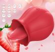 MASAŻER ŁECHTACZKI WIBRATOR DAMSKI STYMULATOR USTA SSĄCY LIŻĄCY JĘZYCZEK EROTYCZNY - 74567818 - 3