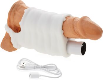 MIĘKKI MASTURBATOR Z DWOMA TUNELAMI ROZKOSZY I MOCNĄ WIBRACJĄ - 10 FUNKCJI - 70967536