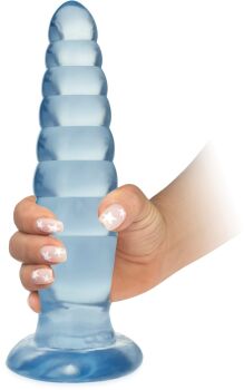 DUŻE KULKOWE DILDO MEGA OLBRZYMI PENIS SEX KOREK ANALNY DŁ. 27cm Z PRZYSSAWKĄ - 76567889