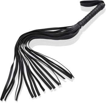 DŁUGI PEJCZ, BICZ, BAT DO EROTYCZNEJ CHŁOSTY BDSM - 80cm DŁUGI - 87651732