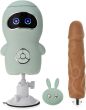 SEX MASZYNA Z PILOTEM PODGRZEWANY DO 42stC WIBRATOR POSUWISTY ROBOT DO ORGAZMÓW - 71750764 - 4