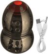 Żelowy masturbator męski wibrujący stymulator żołędzi 10 funkcji - 75412338 - 3