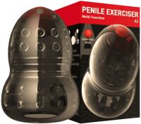 Żelowy masturbator męski wibrujący stymulator żołędzi 10 funkcji - 75412338