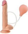 DUŻE DILDO 29cm Z WYTRYSKIEM PENIS PENETRATOR NA PRZYSSAWCE - 72992681 - 4