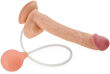 DUŻE DILDO 29cm Z WYTRYSKIEM PENIS PENETRATOR NA PRZYSSAWCE - 72992681 - 2