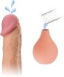 DUŻE DILDO 29cm Z WYTRYSKIEM PENIS PENETRATOR NA PRZYSSAWCE - 72992681 - 3