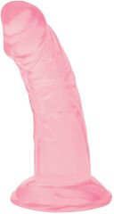 REALSITYCZNE SEX DILDO PENIS Z PRZYSSAWKĄ SZTUCZNY CZŁONEK DŁ. 16cm - 87666829