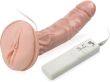 PUSTA PROTEZA POWIĘKSZAJĄCA PENISA STRAP-ON Z WIBRACJAMI I POCHWĄ – 79551515 - 2