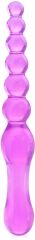 DWUSTRONNE DILDO ANALNE KULKOWA SONDA ANAL PLUG ŻELOWY DONG - 77643916