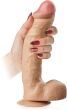 MEGA DUŻY REALISTYCZNY PENIS Z WIELKIMI JĄDRAMI - LTT 250040 - 2