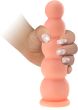 KULKOWE DILDO ANALNE GRUBY KOREK ANAL PLUG Z PRZYSSAWKĄ - 78719250 - 3