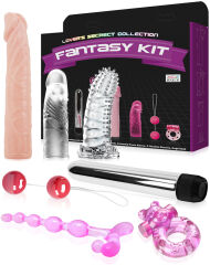 FANTASY KIT 7 ELEMENTÓW - ZESTAW ZABAWEK EROTYCZNYCH DLA PAR - 79819678