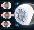 WIBRUJĄCY MASTURBATOR DLA MĘŻCZYZN 10 FUNKCJI + SSANIE, KOMPAKTOWY NOWOCZESNY DESIGN - 88058799 - 3