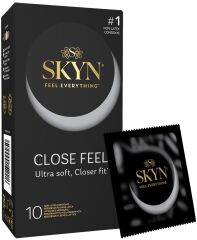 PREZERWATYWY SKYN CLOSE FEEL ŚCIŚLE PRZYLEGAJĄCE BEZ LATEKSU 10 SZT. - 78900871