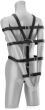 SKÓRZANA UPRZĄŻ DO KRĘPOWANIA - SOLIDNE PASY W FORMIE BODY - BDSM, SADO-MASO - 70875128 - 2