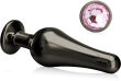 KOREK ANALNY ZE STALI NIERDZEWNEJ PLUG Z KRYSZTAŁEM – 87659576 - 2