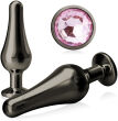 KOREK ANALNY ZE STALI NIERDZEWNEJ PLUG Z KRYSZTAŁEM – 87659576 - 3