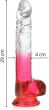 ŻELOWE DILDO Z PRZYSSAWKĄ SZTUCZNY PENIS Z JĄDRAMI SEX DONG DO MASTURBACJI - 33638989 - 3