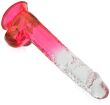 ŻELOWE DILDO Z PRZYSSAWKĄ SZTUCZNY PENIS Z JĄDRAMI SEX DONG DO MASTURBACJI - 33638989 - 2