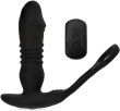 DWUSILNIKOWY POSUWISTY MASAŻER PROSTATY Z PIERŚCIENIEM EREKCYJNYM 12 FUNKCJI + TURBO - 73024058 - 10