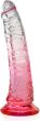 ŻELOWE DILDO ELASTYCZNY PENIS Z PRZYSSAWKĄ 17 cm - 73363341 - 3