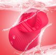 MASTURBATOR ŁECHTACZKOWY W KSZTAŁCIE KWIATU, PIĘKNY MASAŻER KOBIECY DO ROBIENIA MINETY, WIBRACJE + LIZANIE - 86296655 - 7