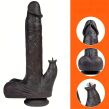 WIBRATOR DAMSKI Z RUCHEM POSUWISTYM PENIS DILDO PODGRZEWANY 39stC STEROWANY PILOTEM - 78866579 - 3