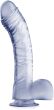 MIĘCIUTKIE DILDO STRAP-ON ŻELOWY PENIS NA PASACH - 71608363 - 2