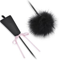 PACKA SZPICRUTA DO BDSM Z PIÓRKIEM 2w1 - DO KARANIA I NAGRADZANIA - 67765432