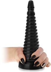 OLBRZYMI KOREK ANALNY DŁ. 23 cm ŚR. 6,6 cm ANAL PLUG Z MOCNĄ PRZYSSAWKĄ - 77944357
