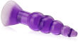 KULKOWY KOREK ANALNY ŻELOWY PLUG NA PRZYSSAWCE - 77188233 - 2