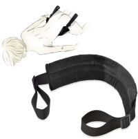UPRZĄŻ PODTRZYMUJĄCA BIODRA - UŁATWIA SEX NA PIESKA - BDSM SM - 70536941