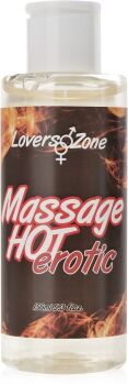 ROZGRZEWAJĄCY ŻEL EROTYCZNY DO MASAŻU INTYMNEGO LOVERS ZONE HOT MASSAGE 150ml