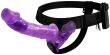 STRAP ON WIBRUJĄCY PODWÓJNY PENIS DILDO NA PASKU WIBRATOR DAMSKI DLA PAR - 75678911 - 7