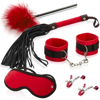 SOLIDNY CZERWONY ZESTAW DO KRĘPOWANIA I ZNĘCANIA - RWM TZ-1