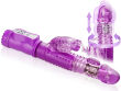ROTACYJNO-POSUWISTY WIBRATOR Z PSZCZÓŁKĄ – FIOLETOWY PENETRATOR SZPARKI - FFL 10551F - 4