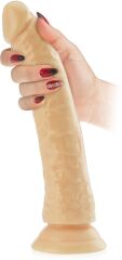 ŻELOWY CIELISTY MIĘKKI PENIS NA PRZYSSAWCE - LTT-BLQ029CI