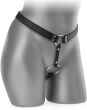 STRAP-ON PAS NA SZTUCZNEGO PENISA Z DWOMA DILDO DO PENETRACJI ANUSA I POCHWY - 74913093 - 2